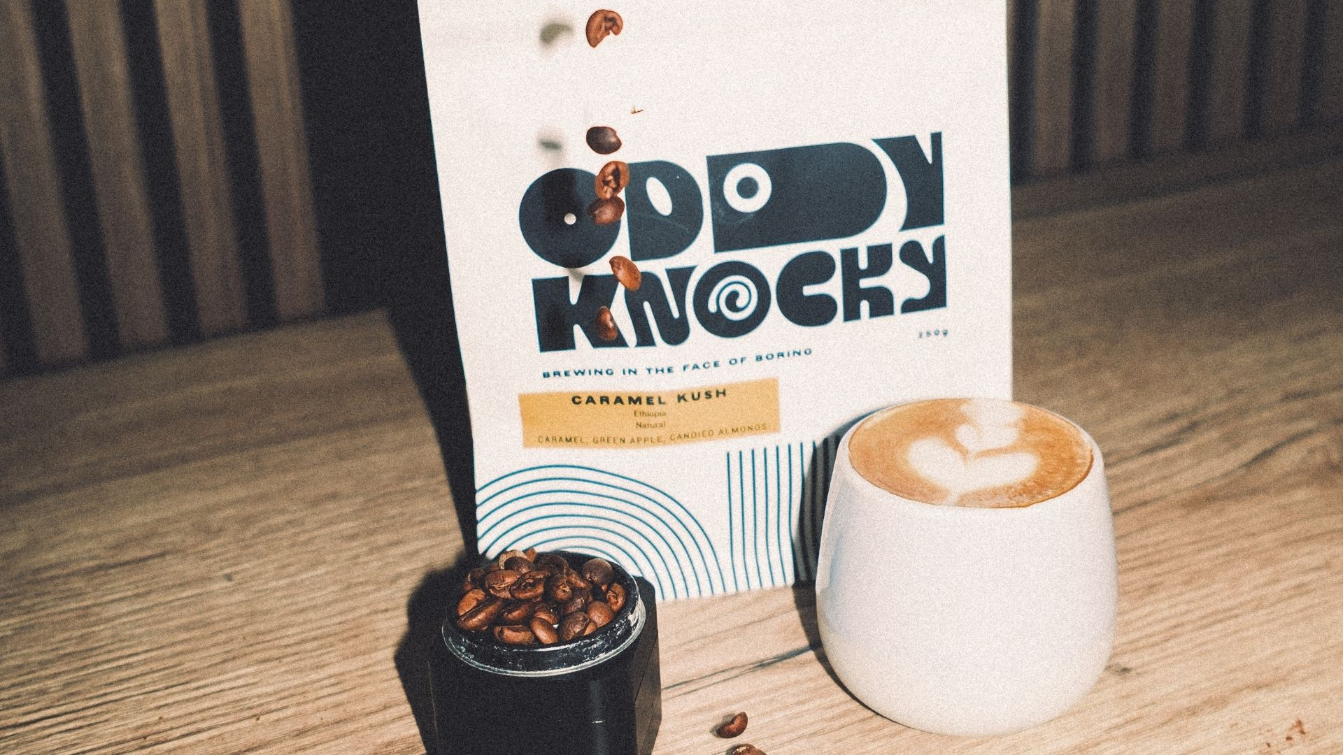 Oddy Knocky Coffee Facebook ad