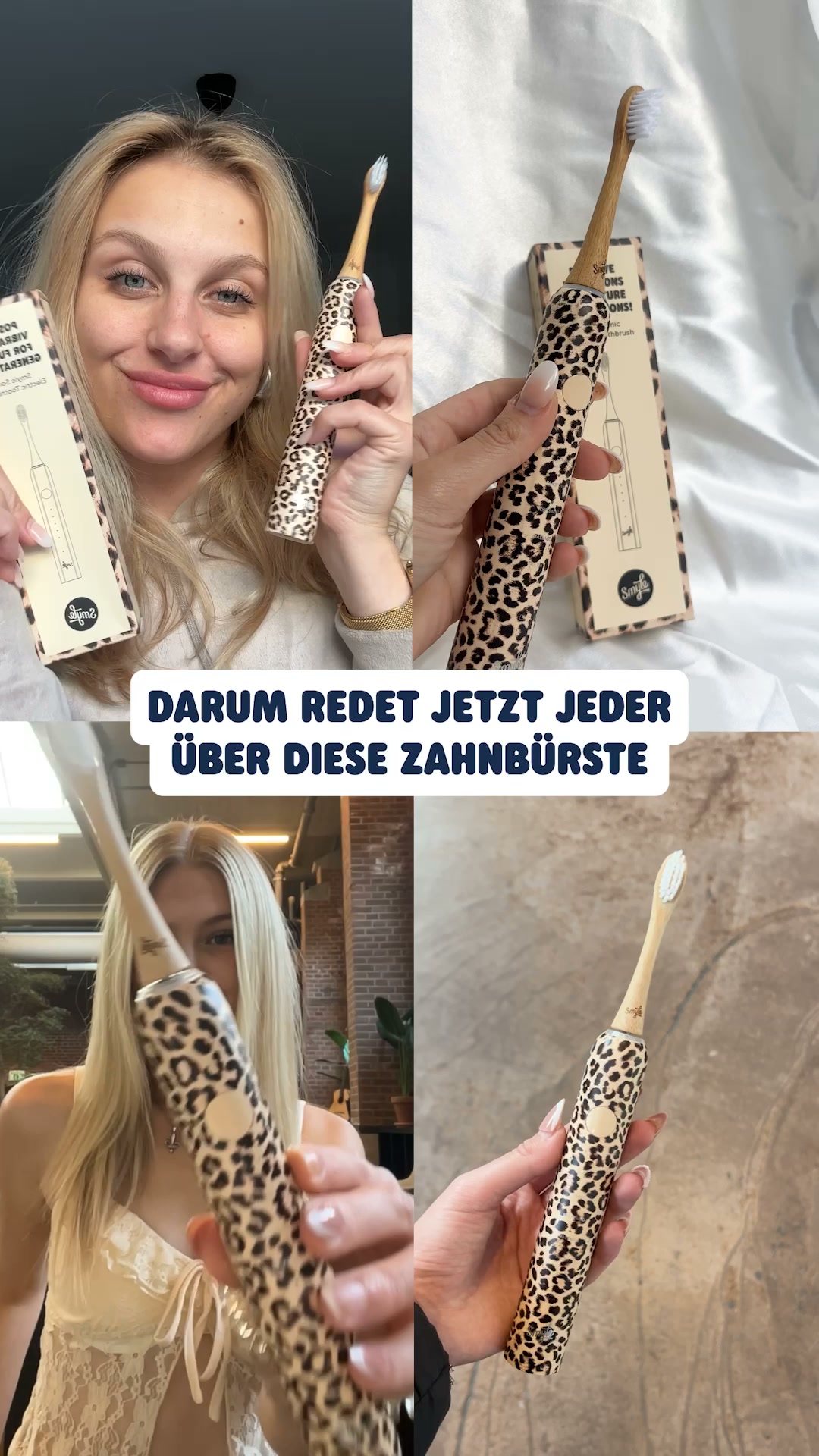 Smyle Facebook ad: Kaufe nie wieder eine neue Zahnbürste
