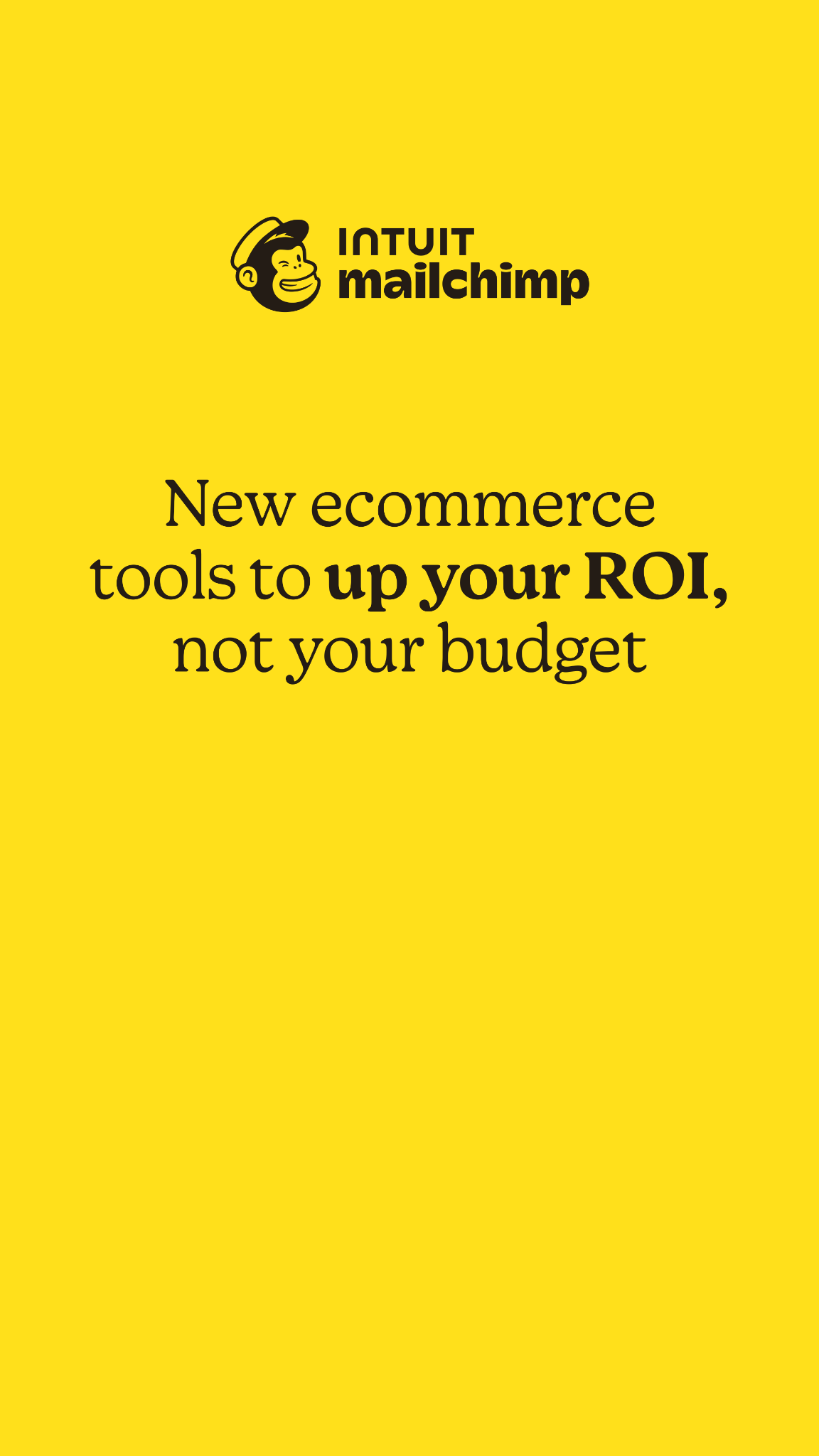 Intuit Mailchimp Facebook ad