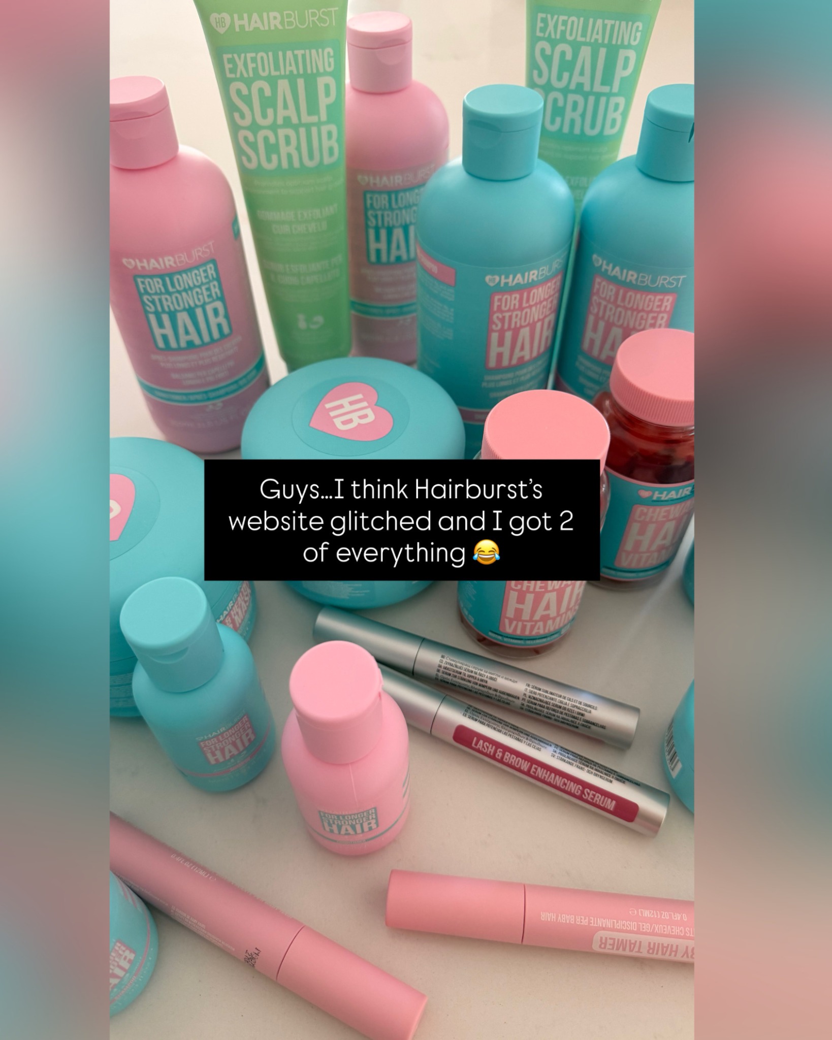 Hairburst Facebook ad