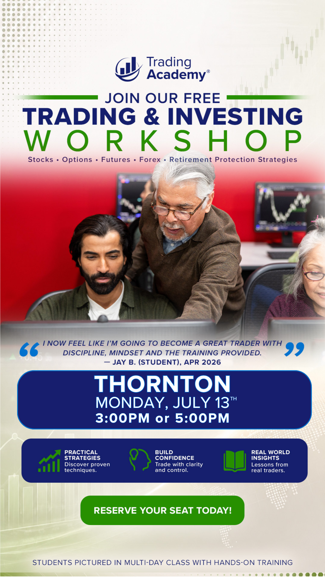 Trading Academy Facebook ad