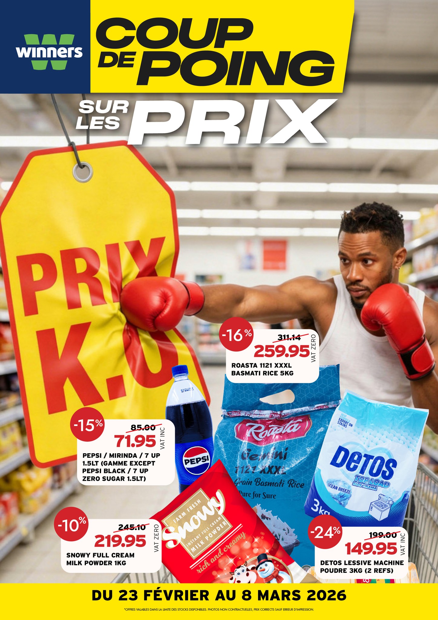 Winners Mauritius Facebook ad: PRรTS ร METTRE LES PRIX K.O.?