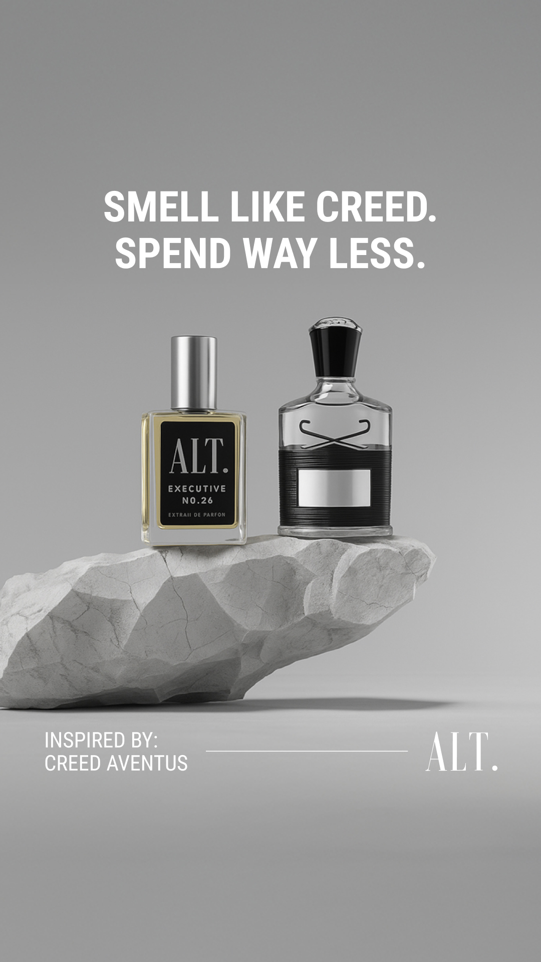 ALT. Fragrances Facebook ad