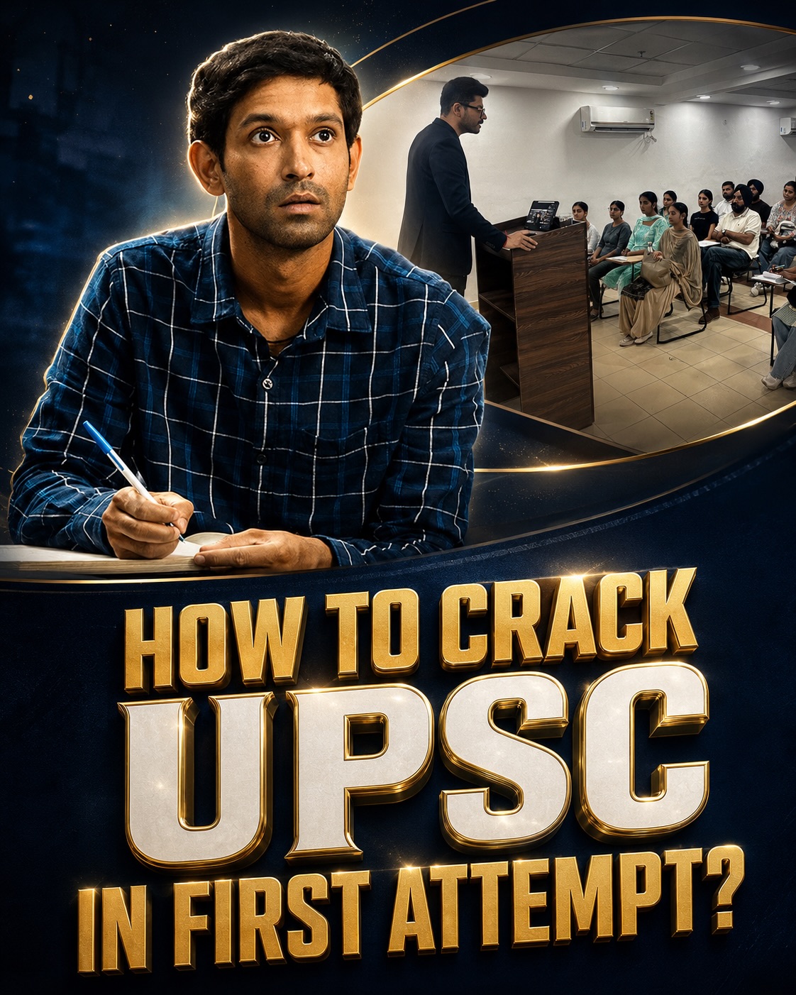 Naman Sharma IAS Study Hub Facebook ad: Comment OFFICER to get direct link