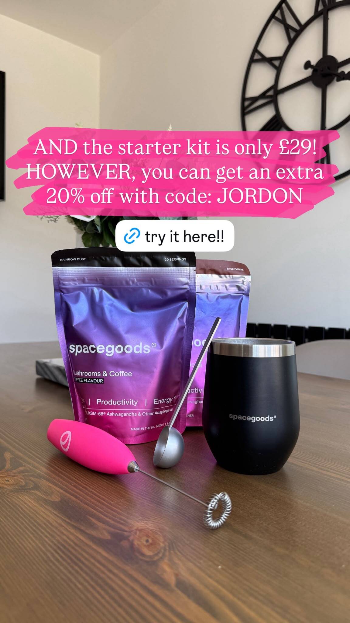Spacegoods Facebook ad