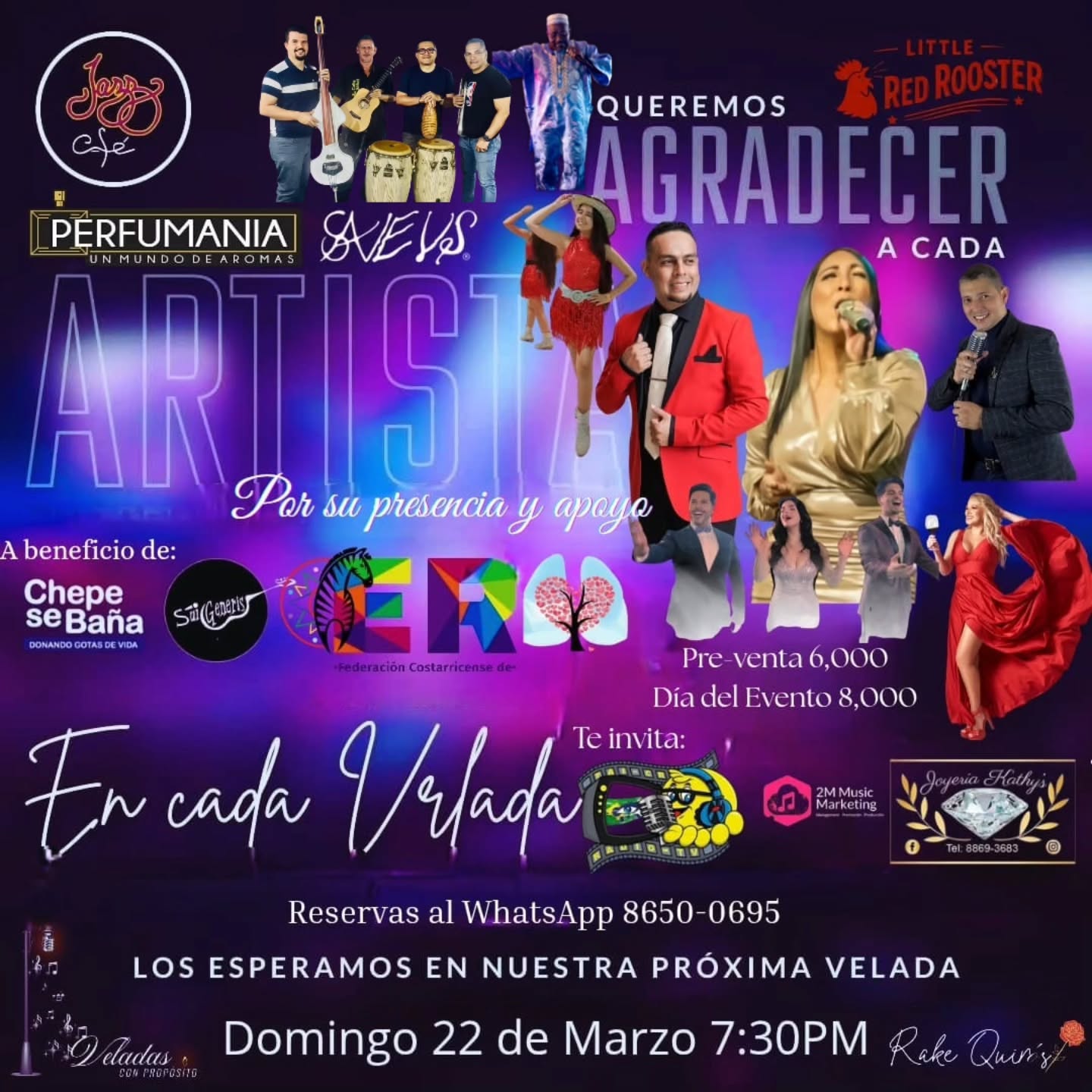Velada Musical Con Propósito Facebook ad