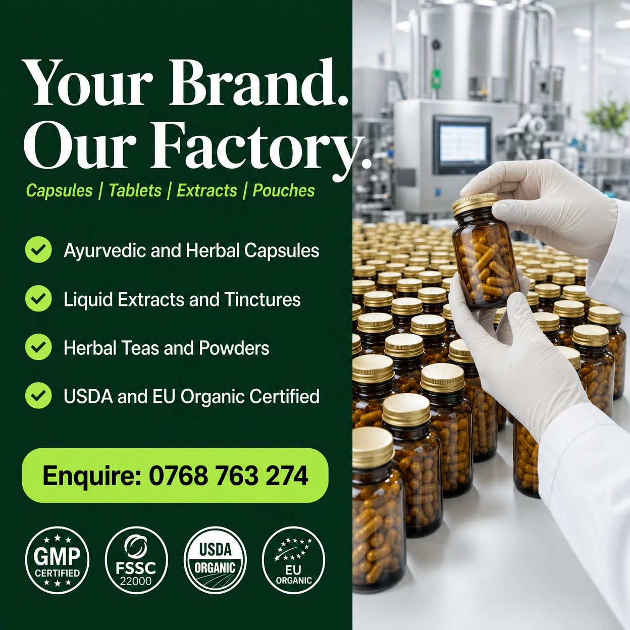 The Food & Beverage Factory Facebook ad