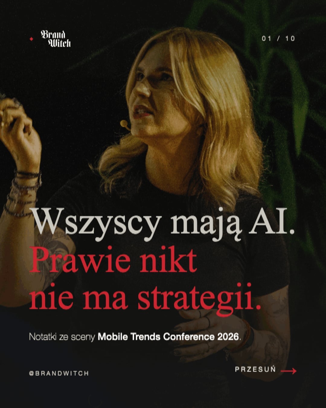Brand Witch Facebook ad: Wszyscy mają AI.