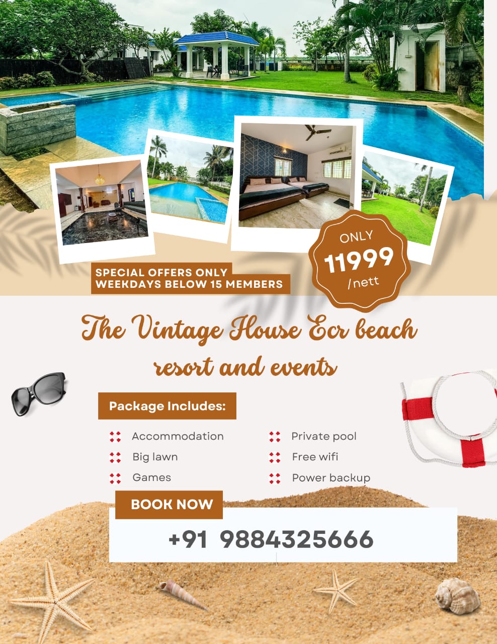The vintage house ecr Facebook ad from Aug 24, 2025