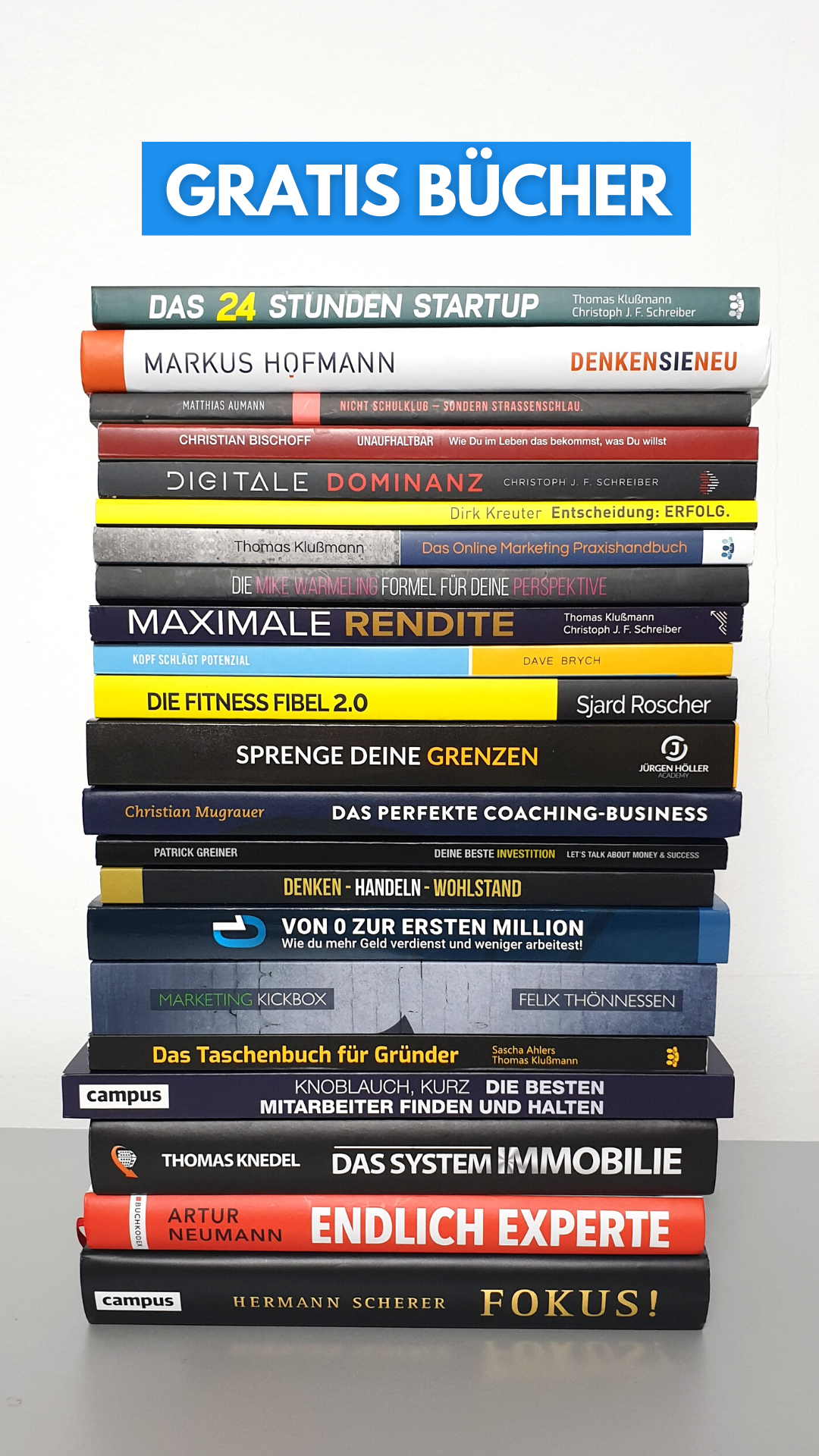 Erfolgsleser - Bücher die dich weiterbringen Facebook ad