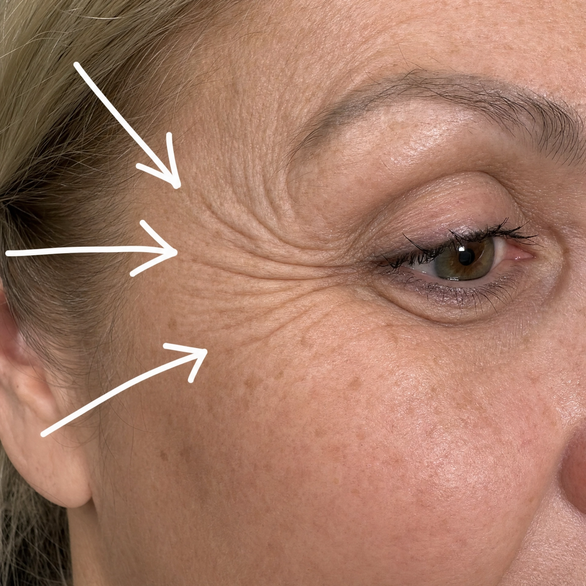 50 Plus & Glowing Facebook ad