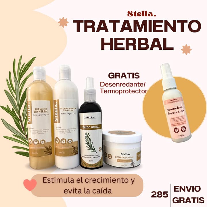 Stella - Terapia Capilar Facebook ad: Cabello fuerte y radiante