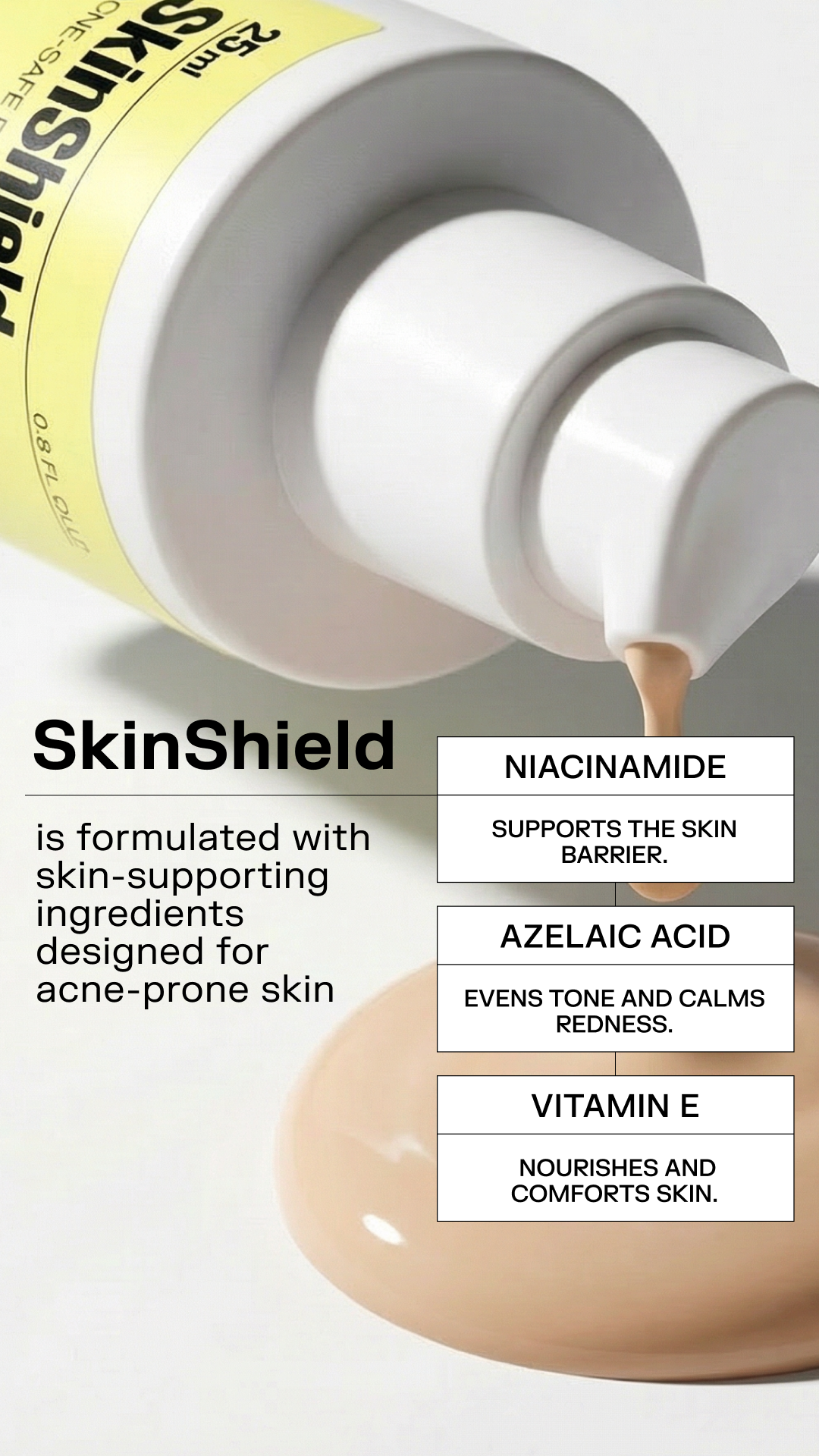 Rachel vs Acne Facebook ad