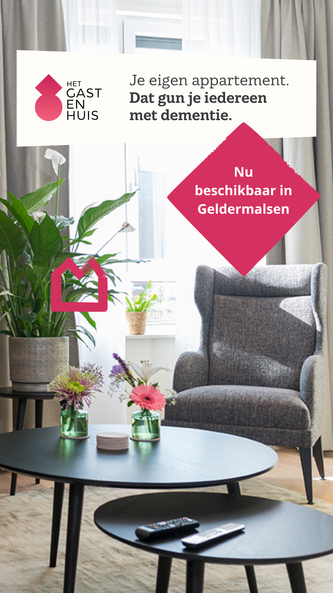 Het Gastenhuis Facebook ad from Apr 11, 2025