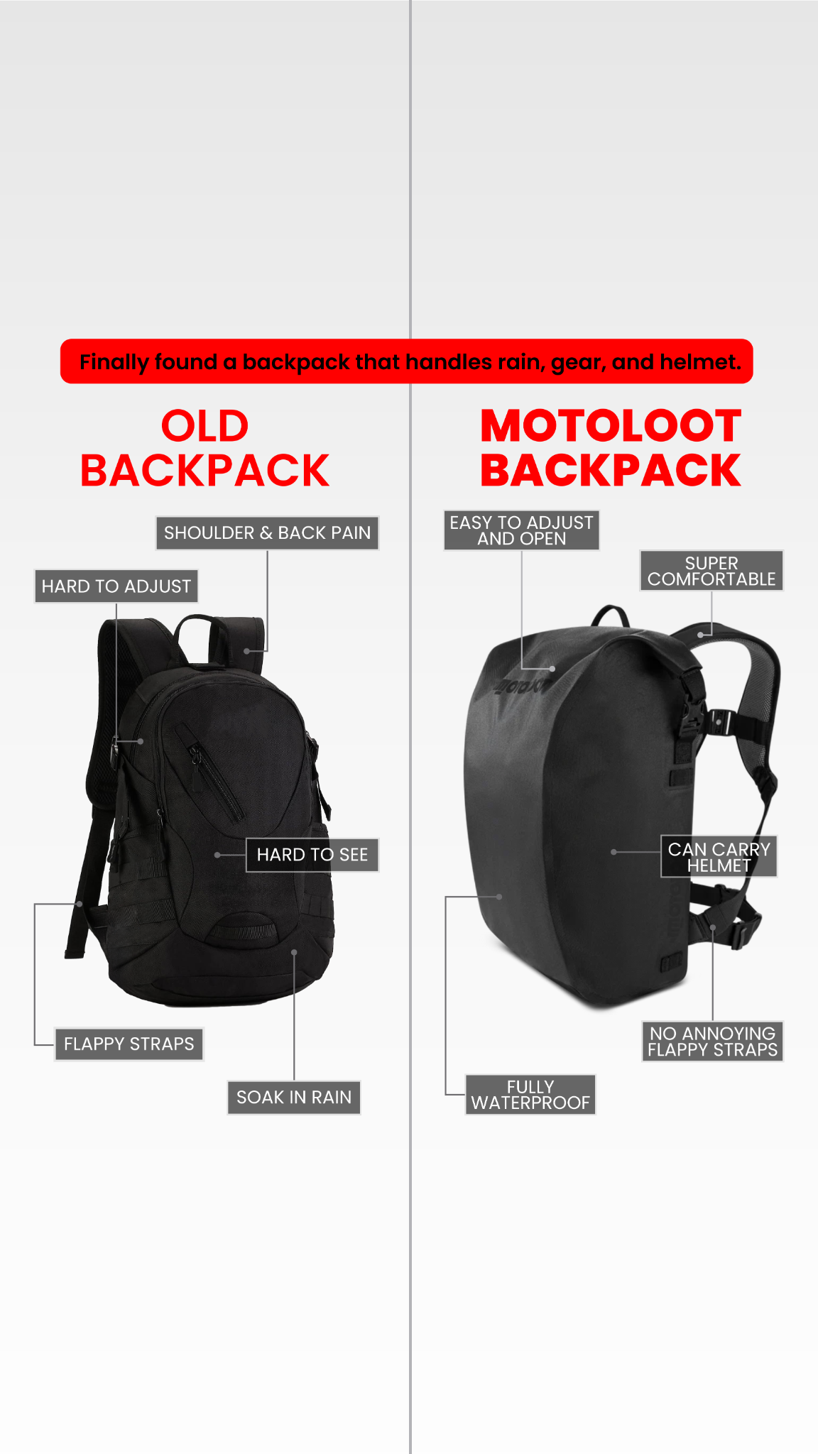 MotoLoot Facebook ad