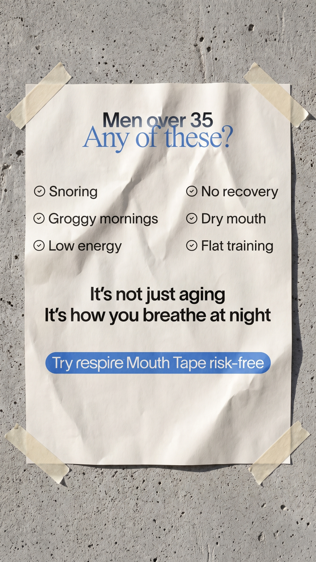 Try Respire Facebook ad
