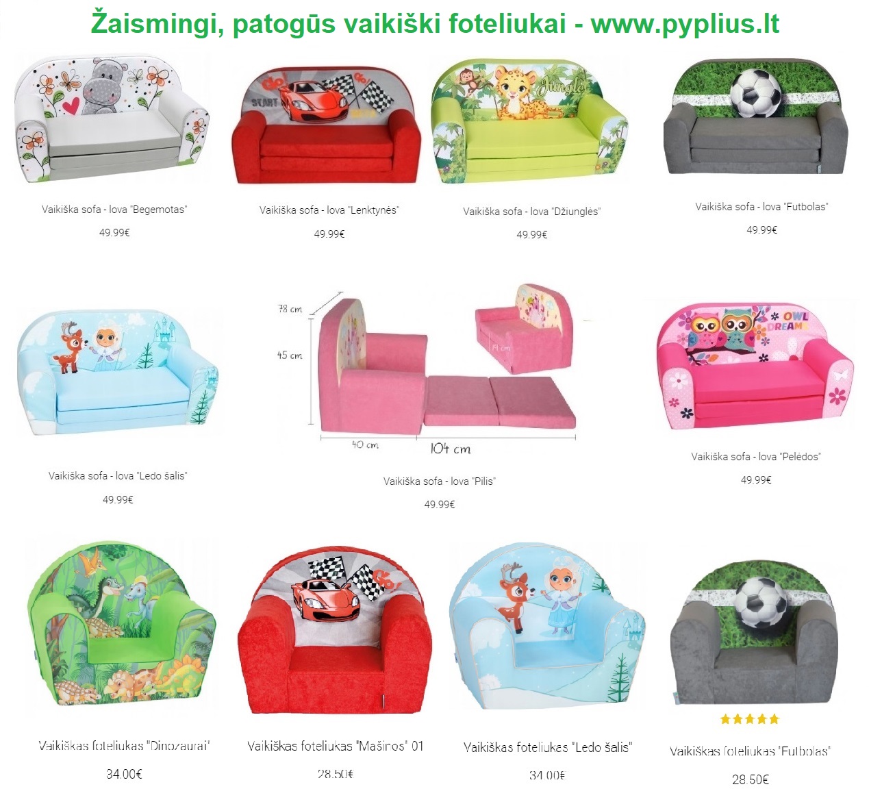 Viskas vaikams Facebook ad