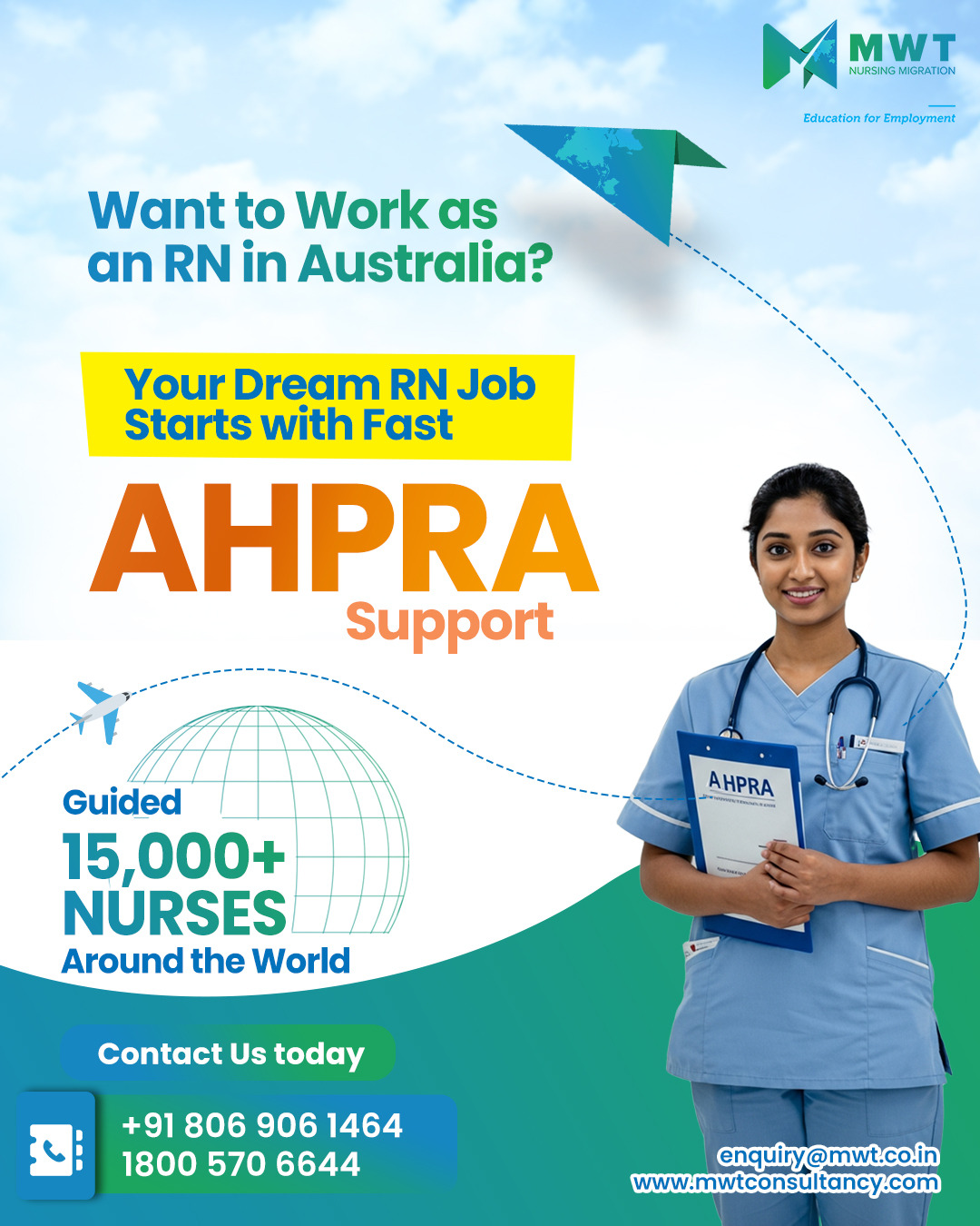 MWT Education Consultancy Pvt. Ltd. Facebook ad