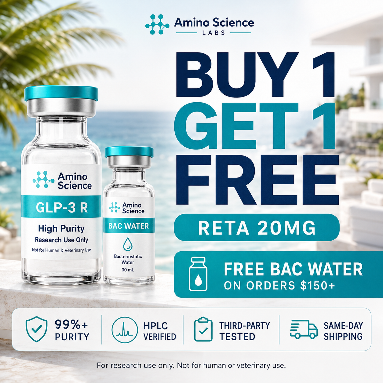 Amino Science Labs Facebook ad