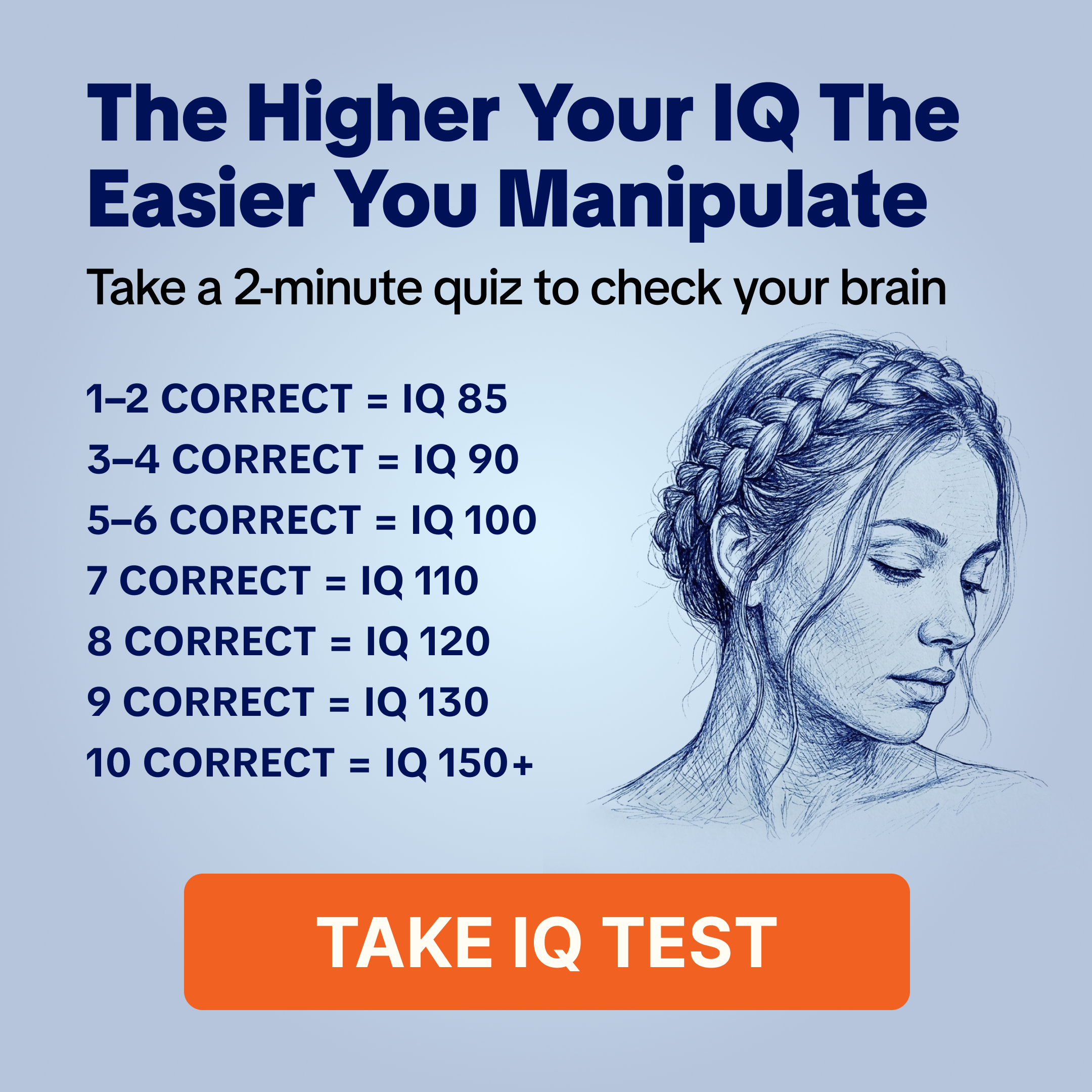 My IQ Facebook ad