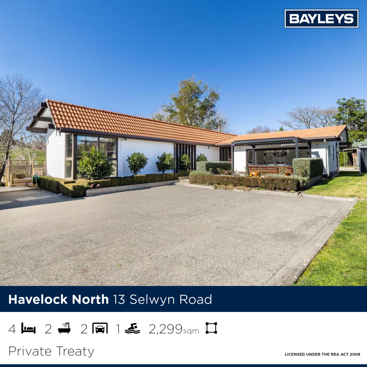 Bayleys Hawke's Bay Facebook ad