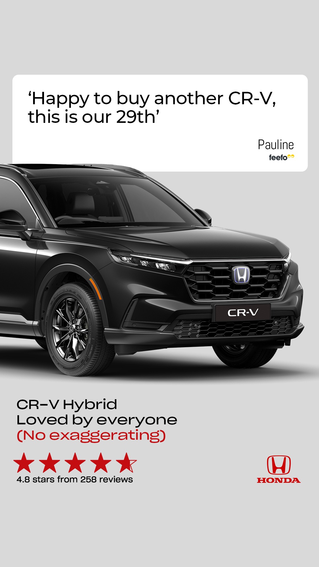 Honda UK Facebook ad