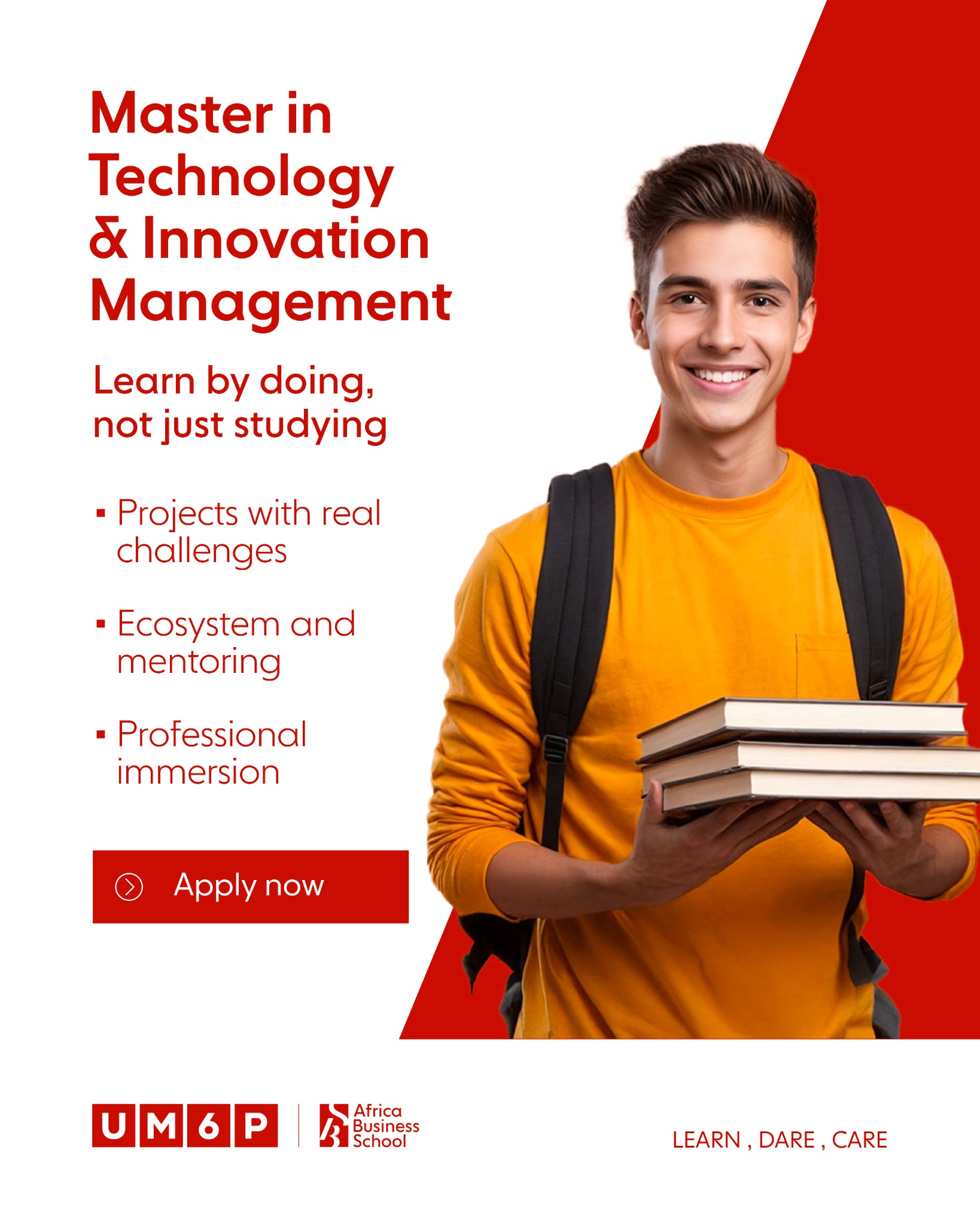 Africa Business School Facebook ad