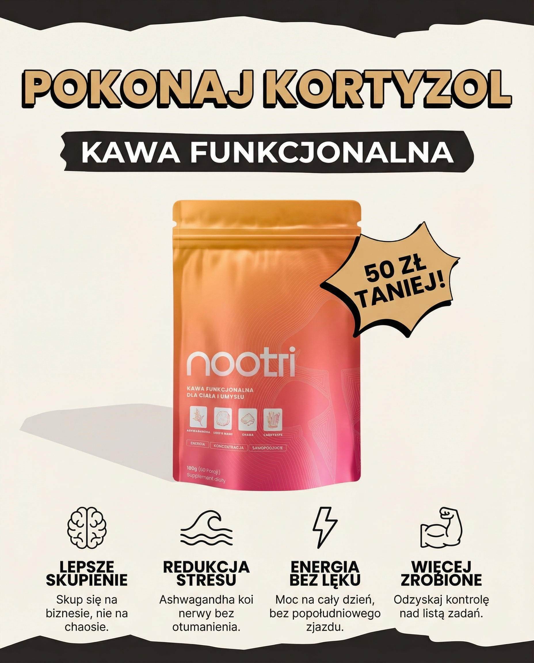 Sekret Grzybów Adaptogennych Facebook ad