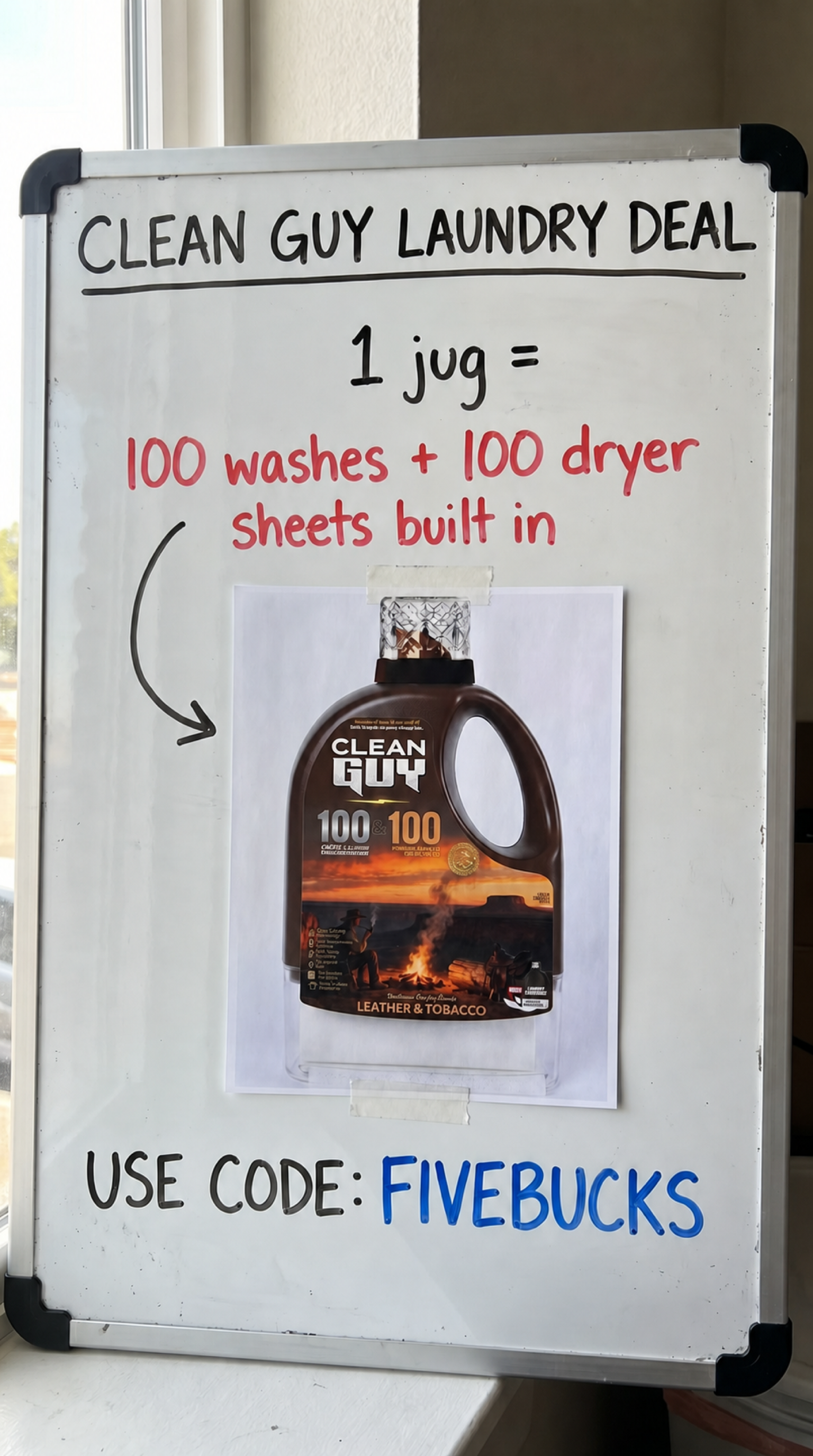 Clean Guy Facebook ad