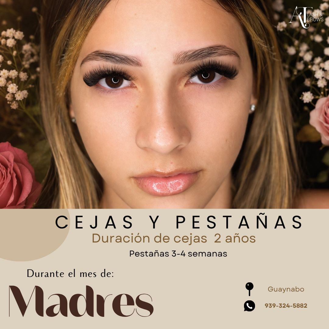 AT LASH & BROWS Facebook ad: π’πππ₯π§π ππ¦π£πππππ ππ π πππ₯ππ¦