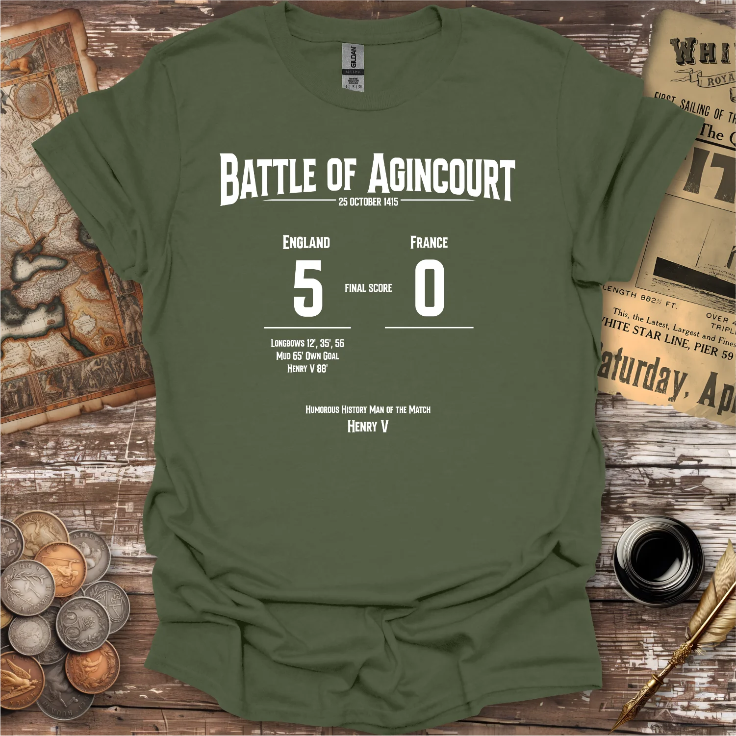 The Humorous History Company Facebook ad
