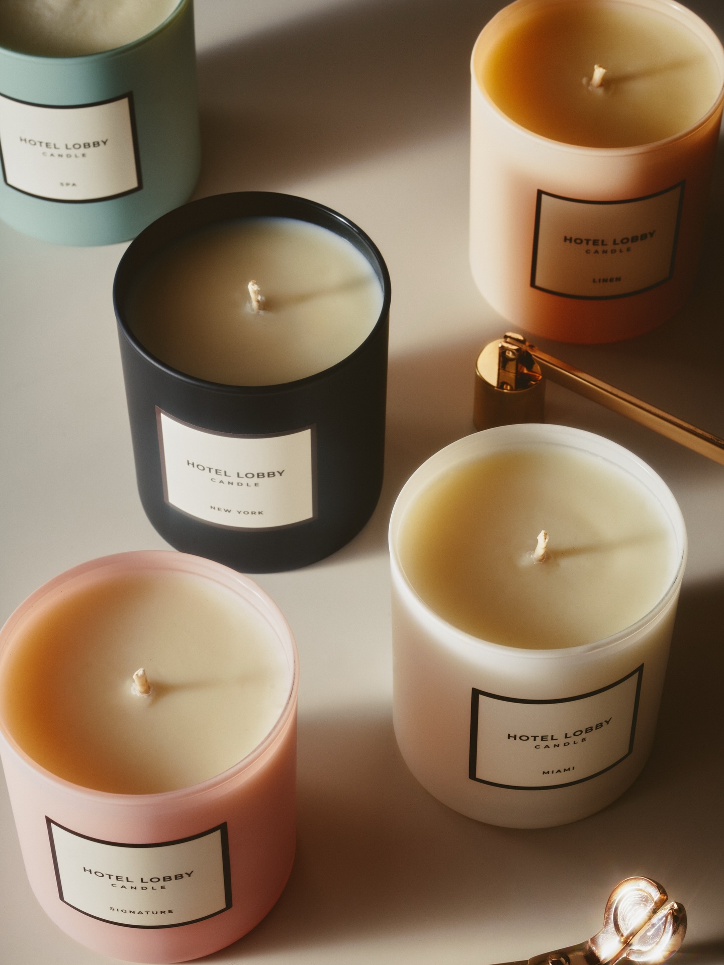 Hotel Lobby Candle Facebook ad