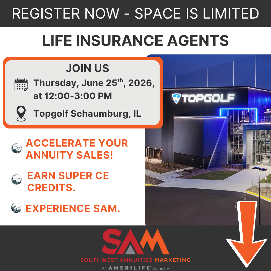 Southwest Annuities Marketing Facebook ad: Reserve your spot