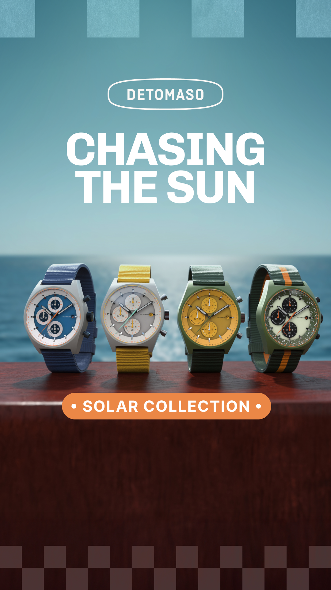 DETOMASO WATCHES Facebook ad