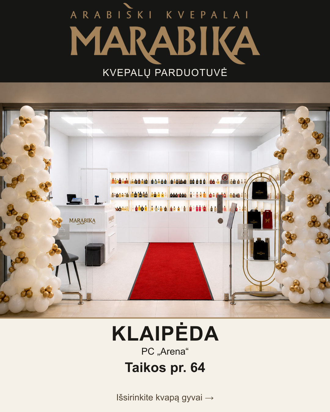Marabika Lietuva Facebook ad: MARABIKA · PC Arena