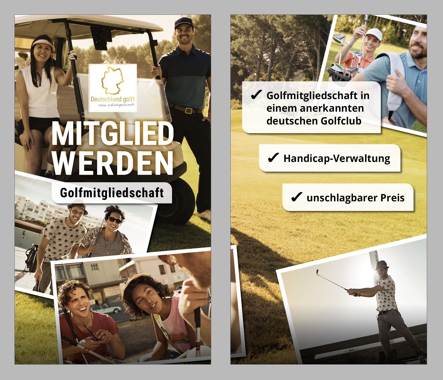 Deutschland golft Facebook ad from Jul 1, 2026