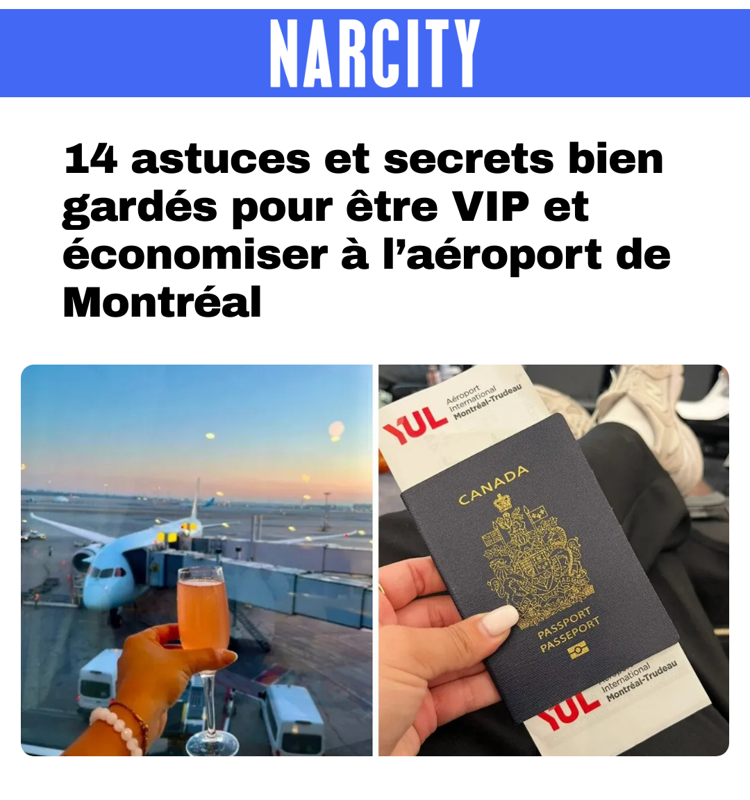 Narcity Québec Facebook ad