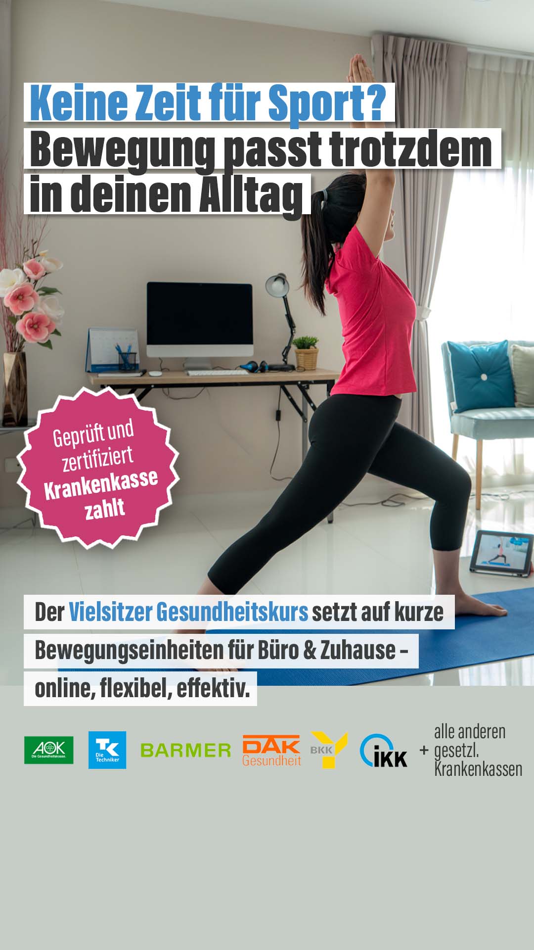 Gesundheitskurs.de Facebook ad