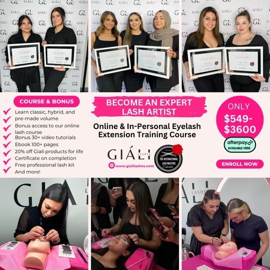 Giáli Lashes Facebook ad
