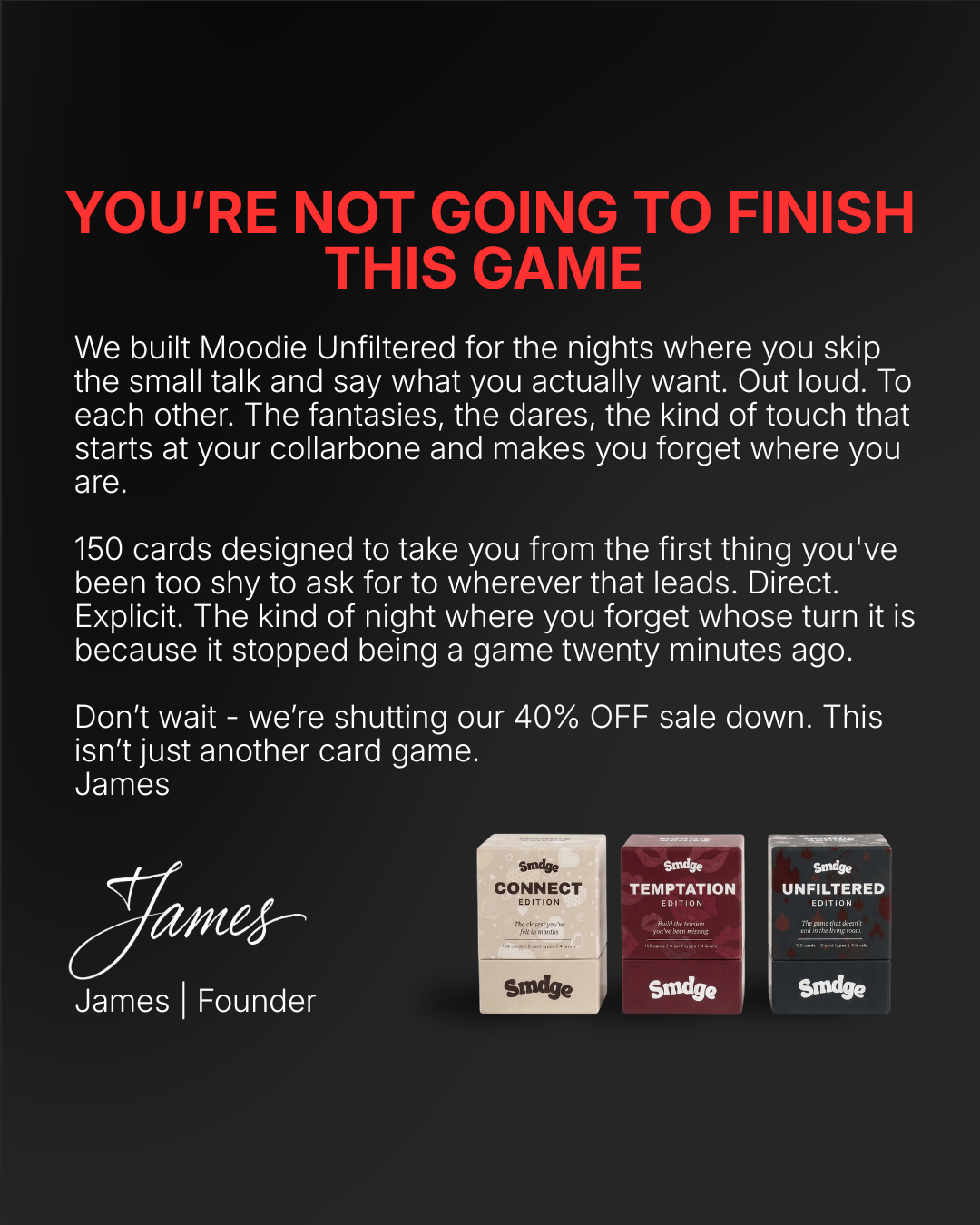 Smdge Facebook ad from May 25, 2026