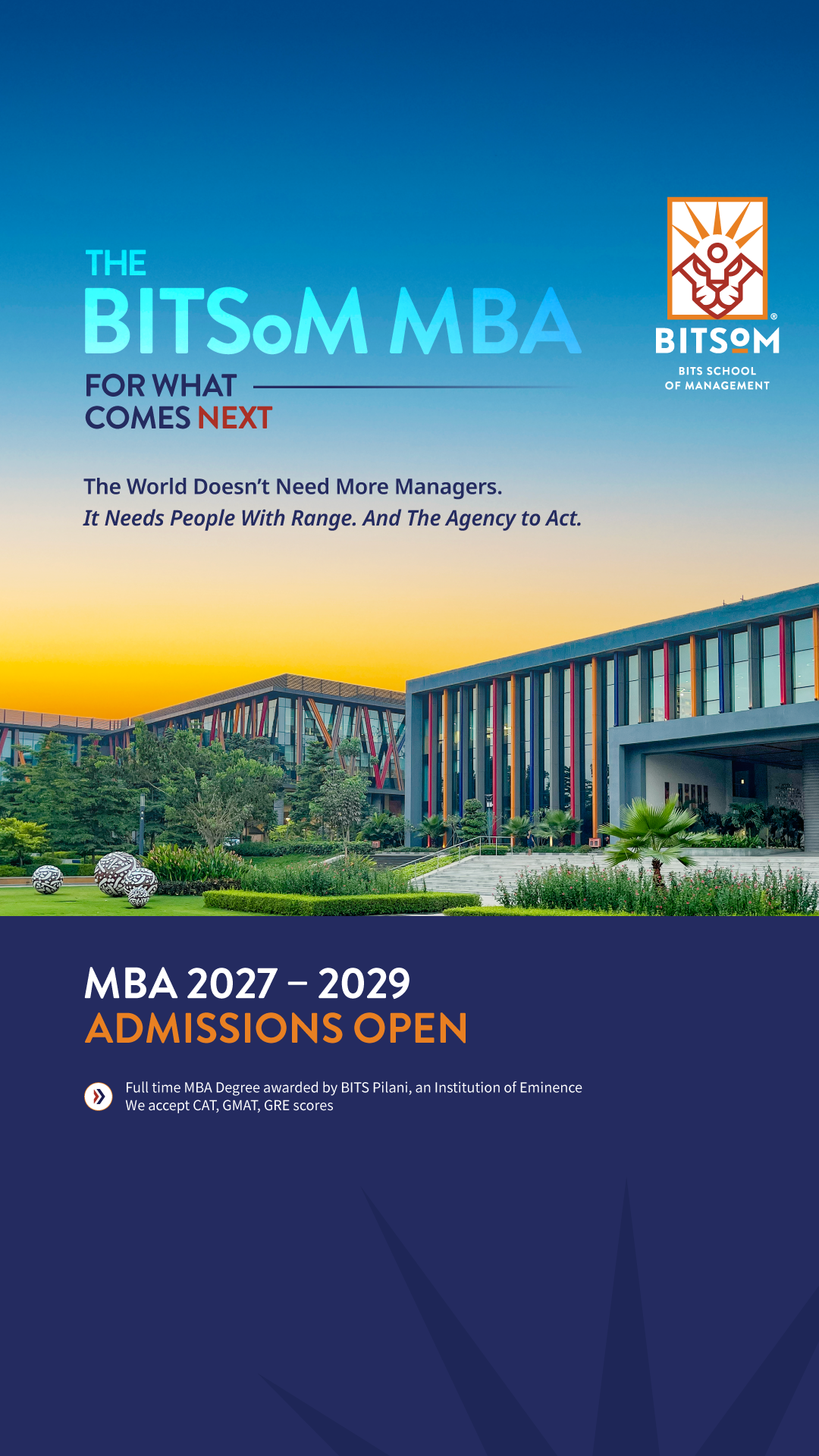 BITSoM - BITS School of Management Facebook ad
