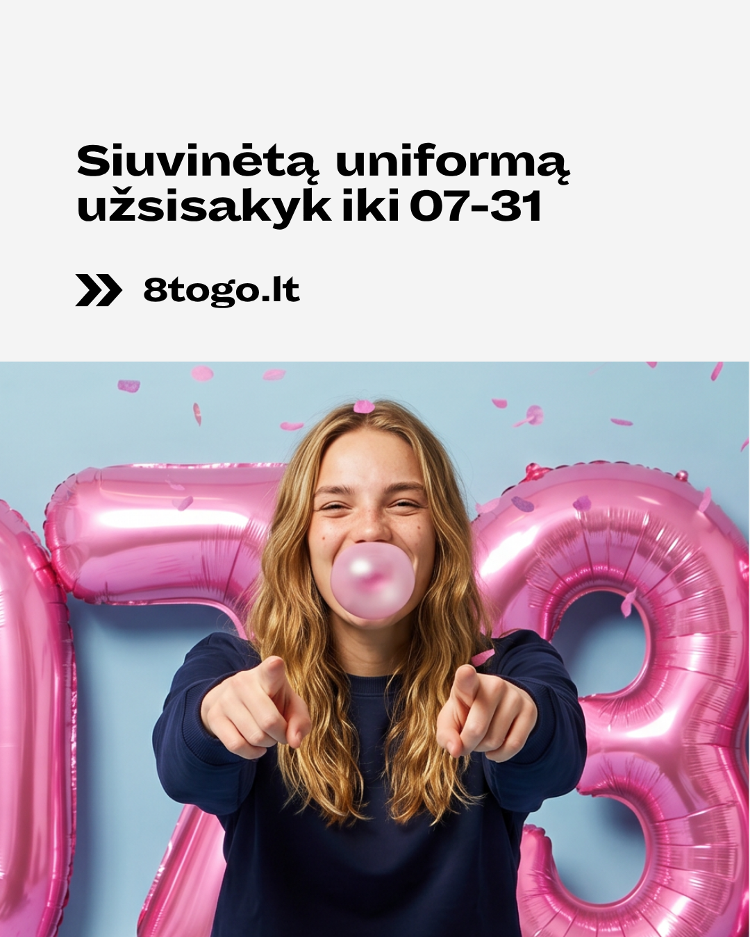 8TOGO Facebook ad