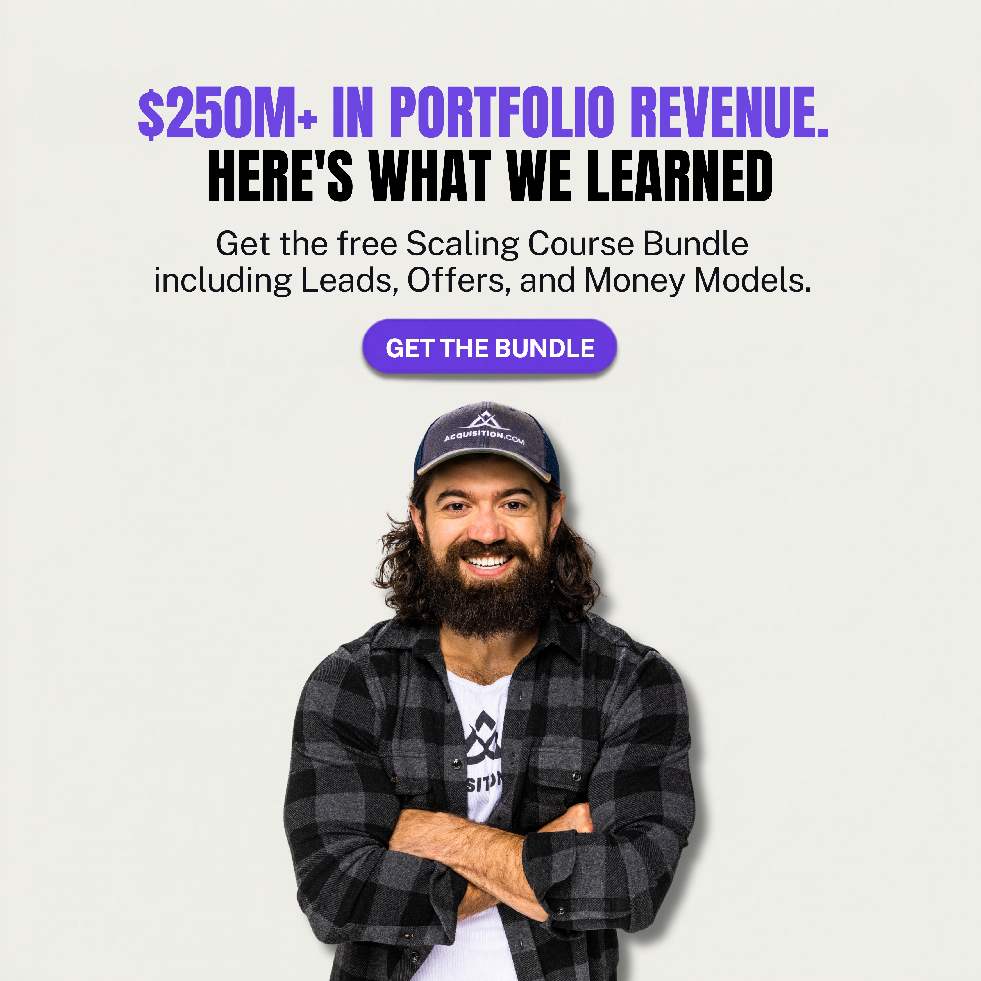 Alex Hormozi Facebook ad
