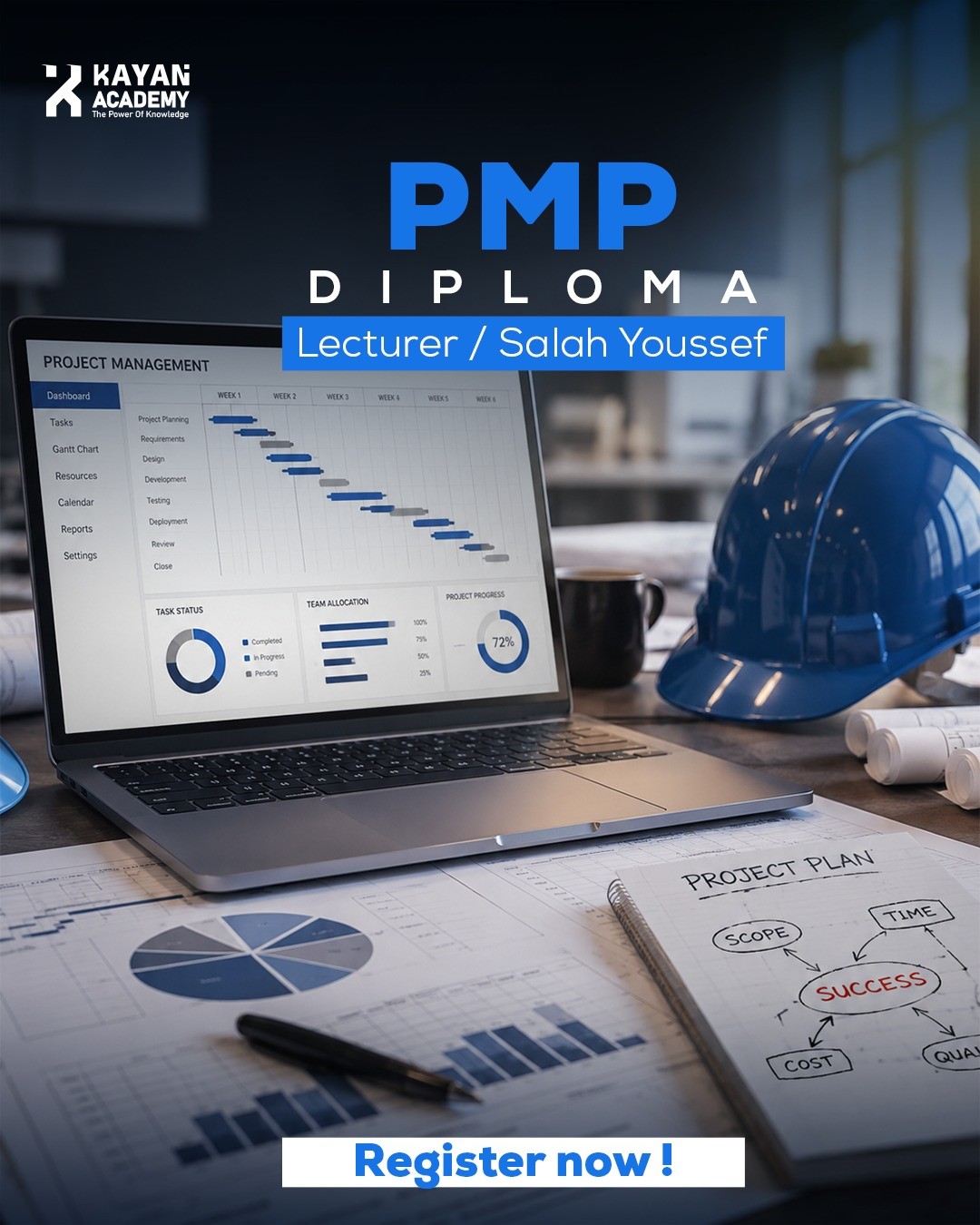 BIM Manager - Selim Badwy Facebook ad: شهادة PMP مش محتاجة تحفظ أكتر… محتاجة تفكر…