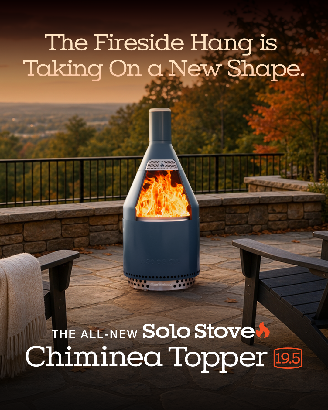 Solo Stove Facebook ad: New Chiminea Topper Bundles