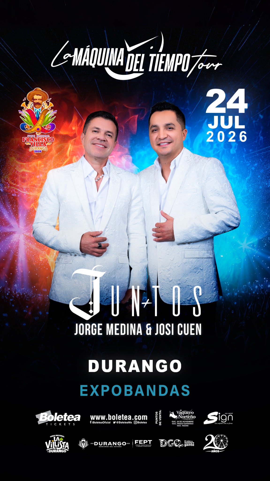 Juntos TOUR Facebook ad