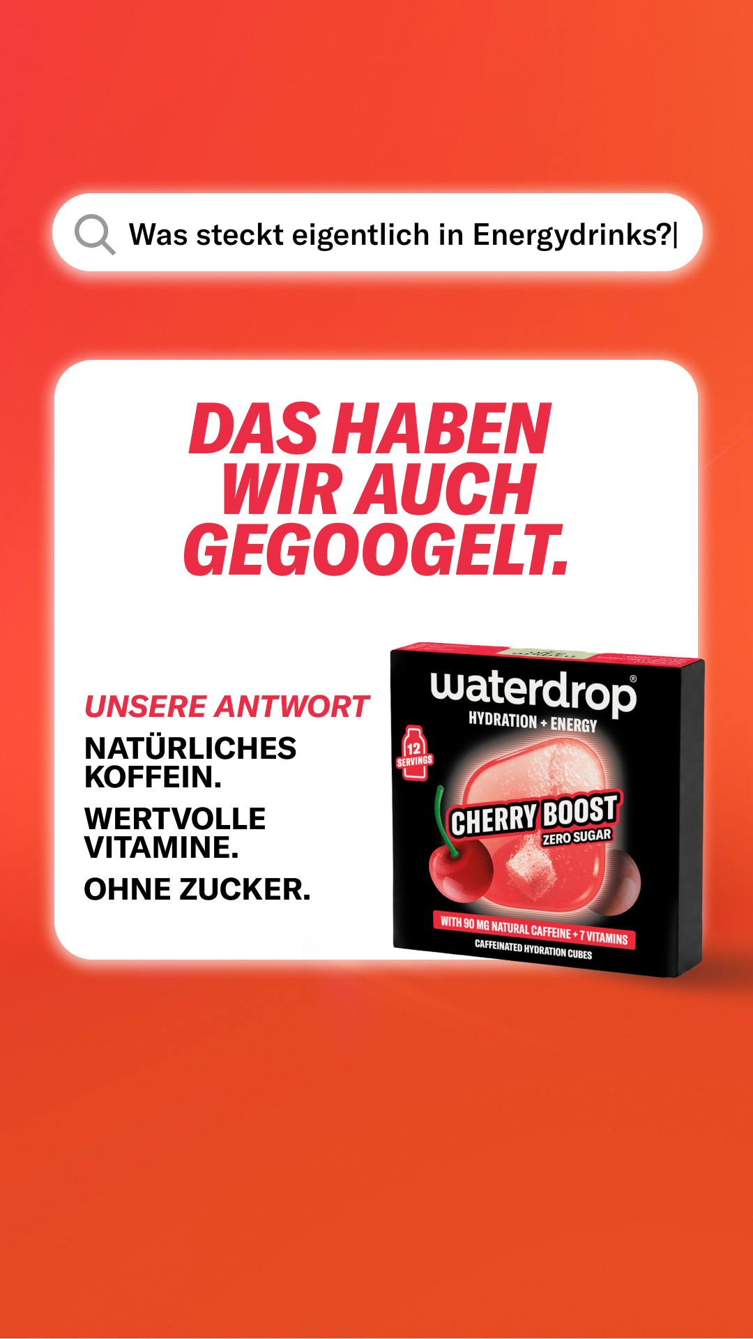 waterdrop Facebook ad