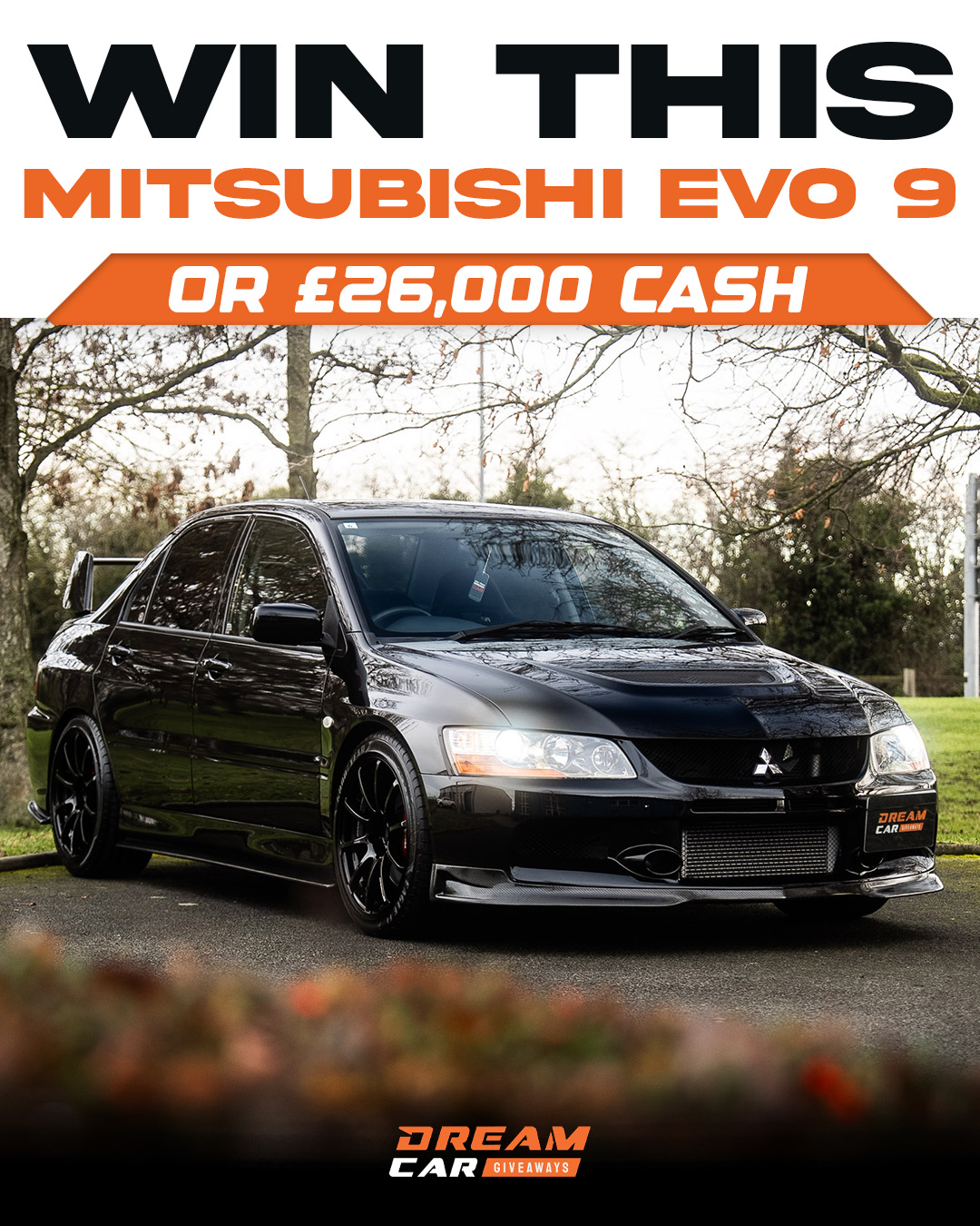 Dream Car Giveaways Facebook ad