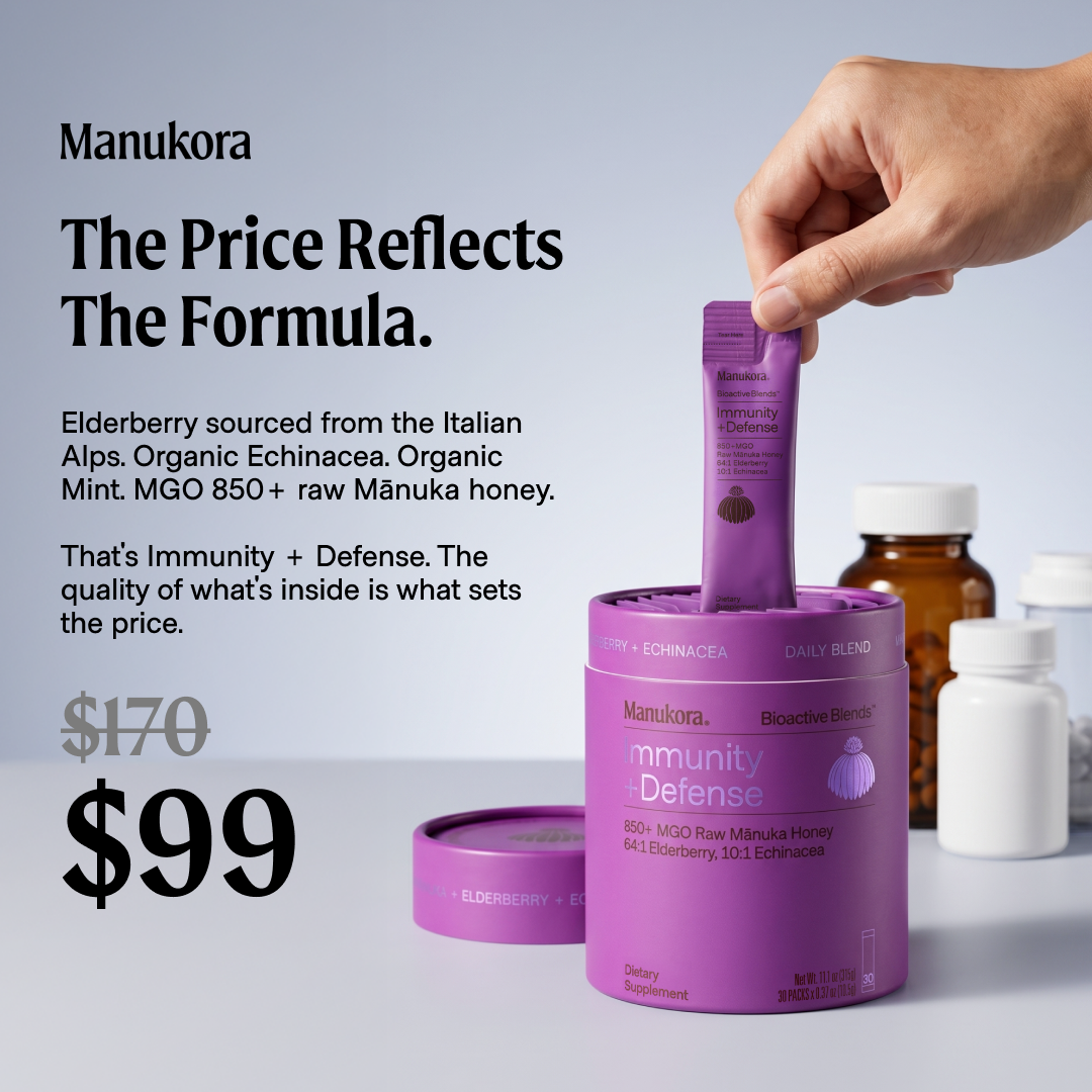 Manukora Facebook ad