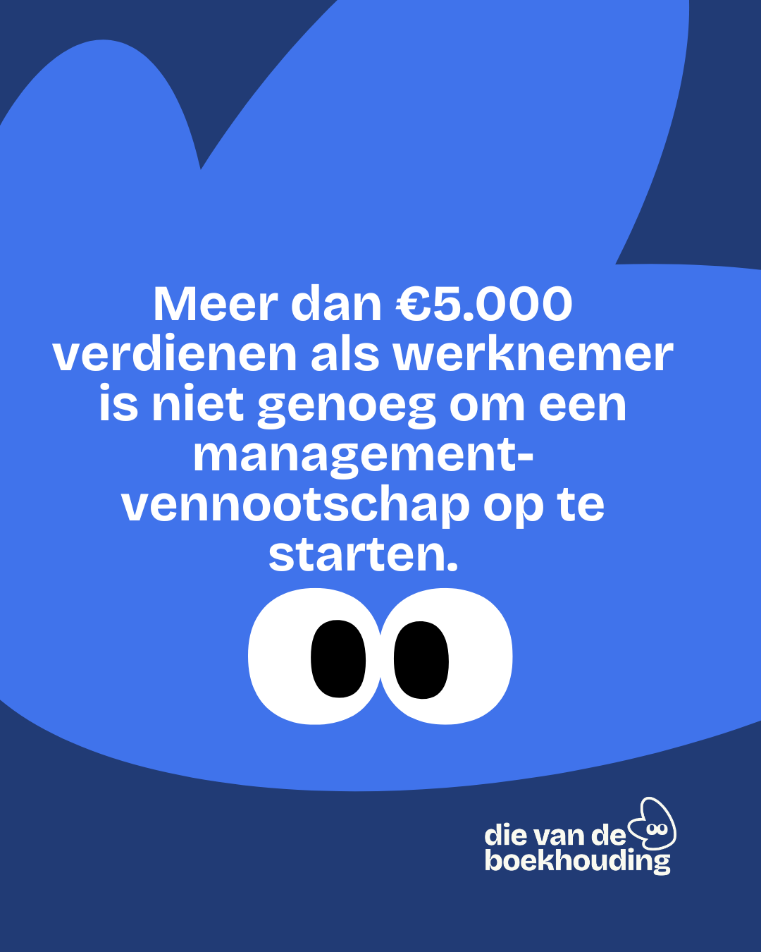 Die van de boekhouding Facebook ad